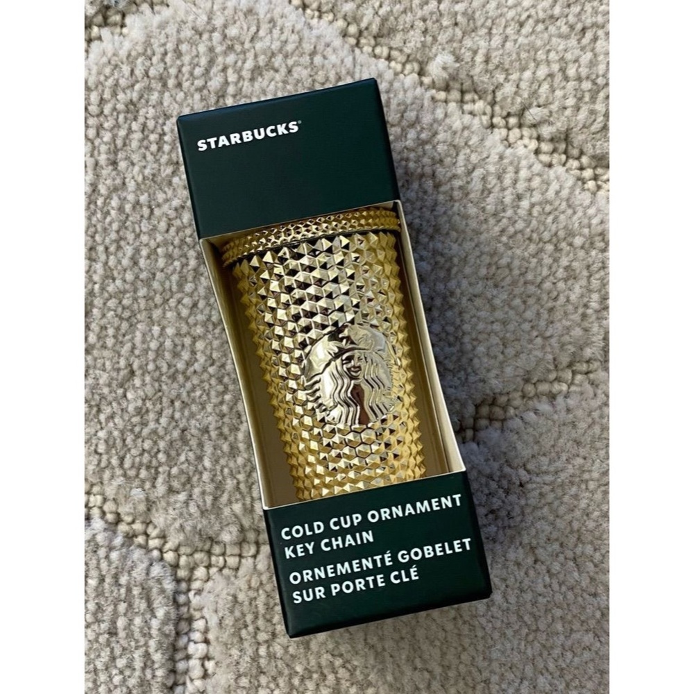 Starbucks Gold Keychain Tumbler - Picture 3 of 3